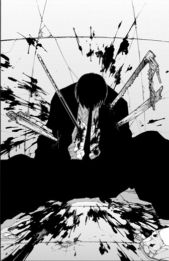 Nagumo in a pool of blood dead...